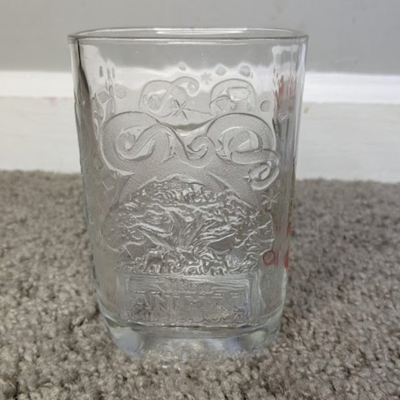Vintage 2000 Mickey Mouse Animal Kingdom Glass McDonalds Disney World Safari - Picture 4 of 5